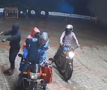 Armed Robbers Loot Cash from Balasore Petrol Pump at Gunpoint; CCTV Captures Incident